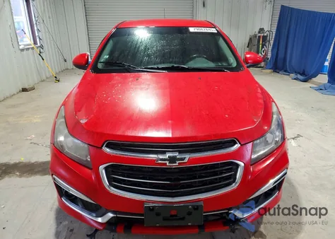 2015 Chevrolet Cruze Lt из США, поврежденный, VIN 1G1PE5SB3F7119696